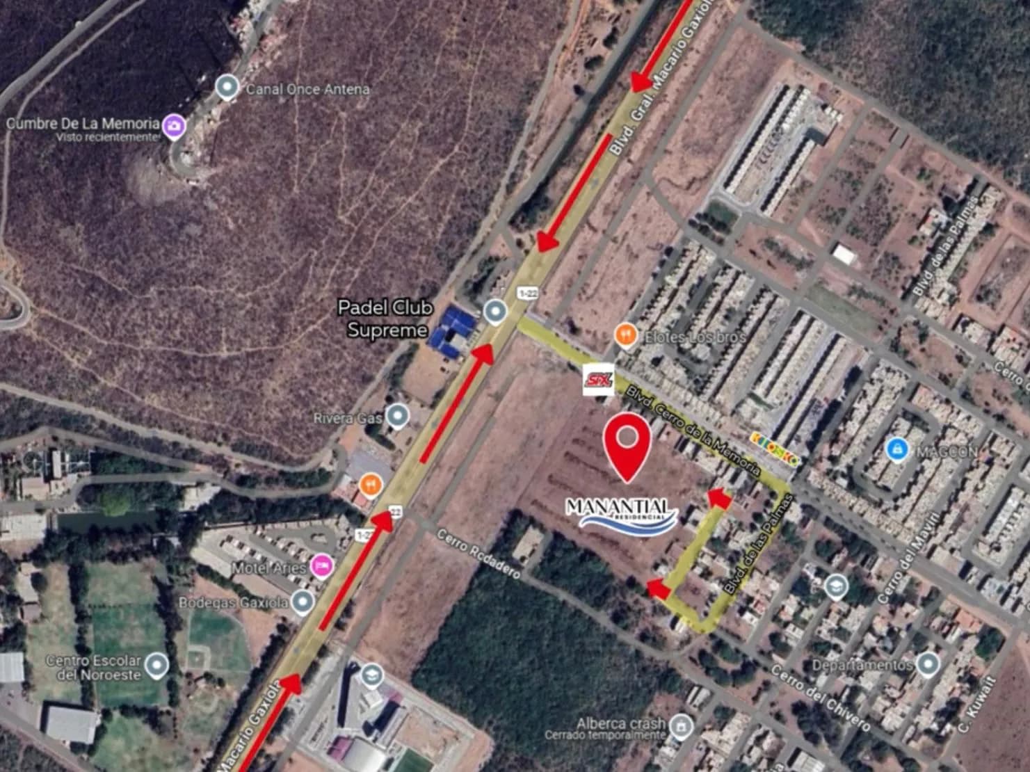 TERRENOS EN VENTA RESIDENCIAL MANANTIAL